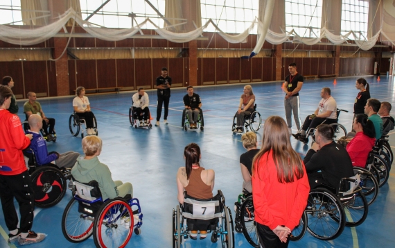 В Парамоново проходит Реакурс ВОИ «Основы независимой жизни человека на инвалидной коляске»