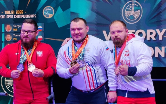Член ВОИ Сергей Анненков стал чемпионом Европы по пауэрлифтингу