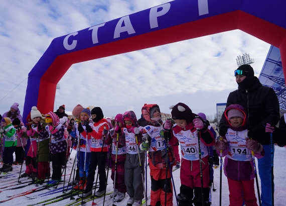 Рекордное количество участников вышло на старт «Лыжни здоровья» в Ивантеевке