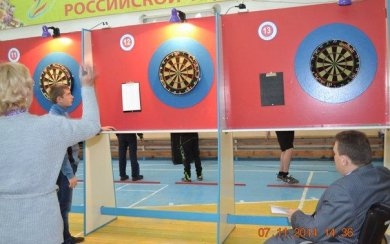 В Новгородской области прошел первый областной чемпионат по игре в дартс среди инвалидов