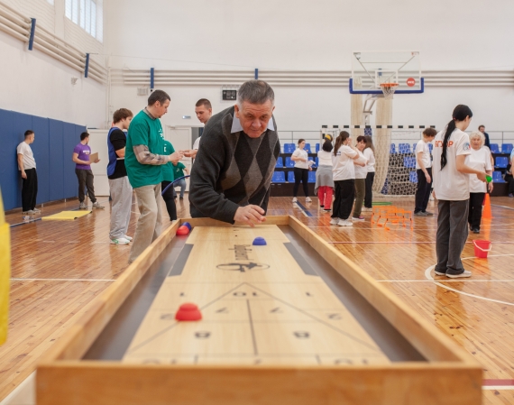 В Брянске прошёл III Инклюзивный физкультурно-спортивный фестиваль «сВОИ на спорте»